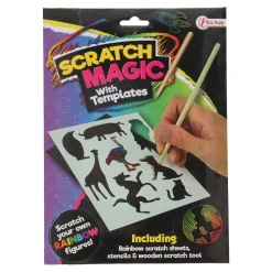 Scratch Set Regenboog Figuren