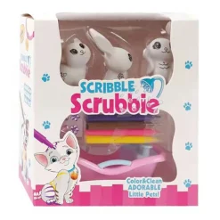 Scribble Crubbie Inkleurdiertjes met Bad