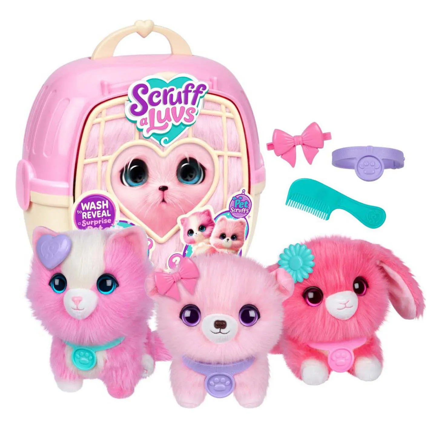 Scruff a Luvs Mystery Huisdier Roze