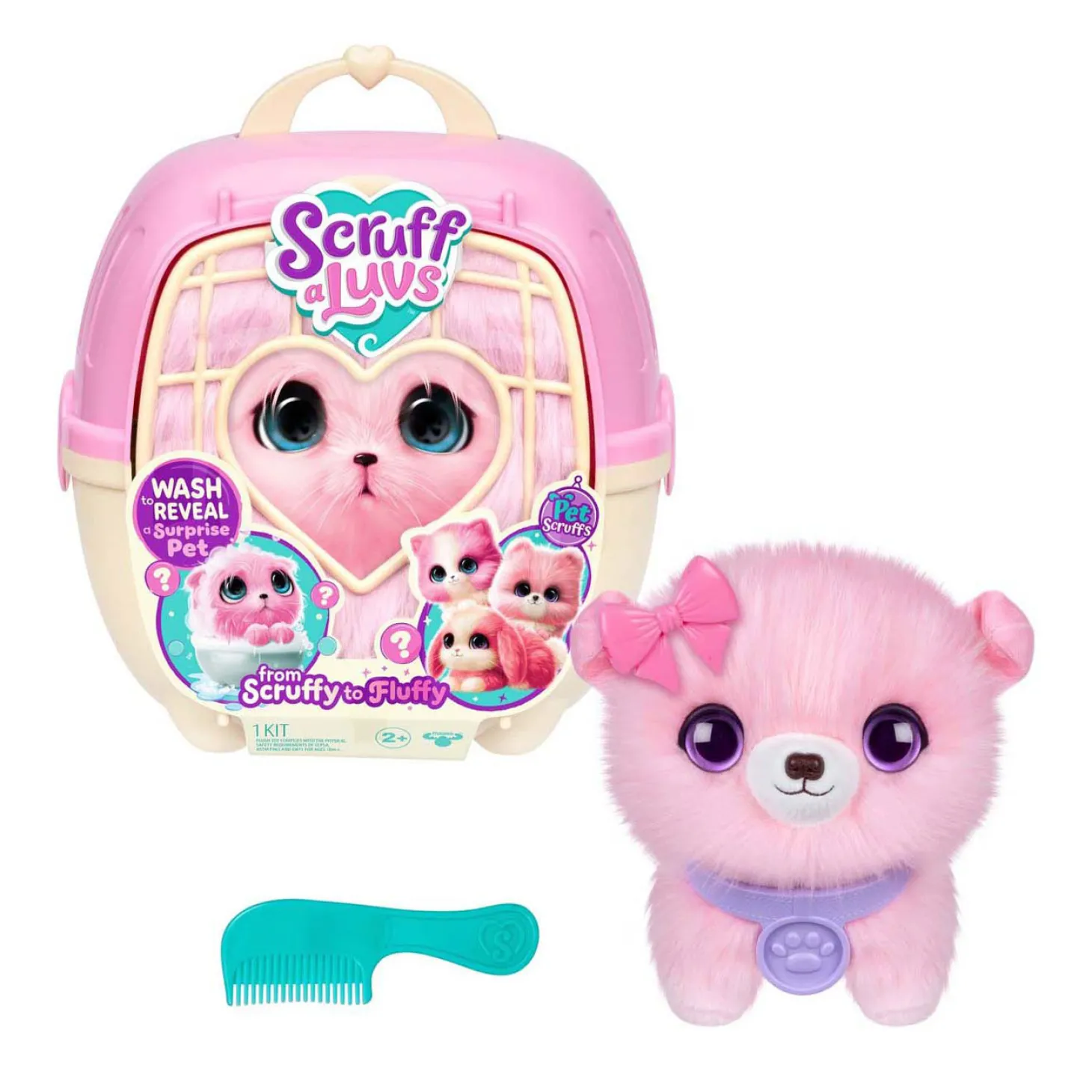 Scruff a Luvs Mystery Huisdier Roze