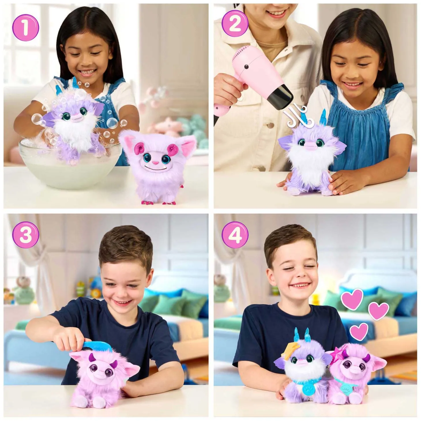 Scruff a Luvs Twin Fantasy Scruffs Knuffel