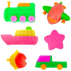 Sculptidough Kleiset met Mal in Emmer - 6 Kleuren Klei - 7dlg.