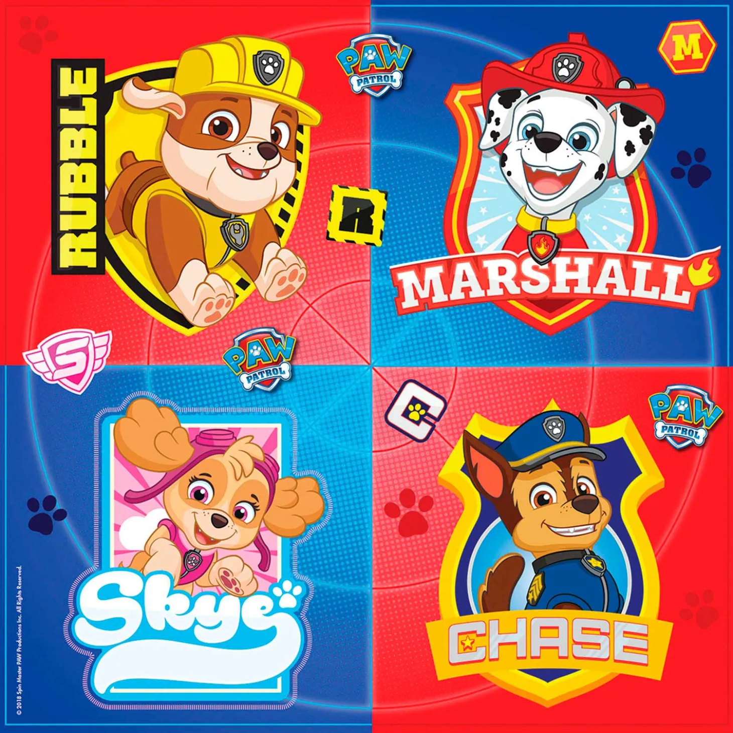 Servetten PAW Patrol, 16st.