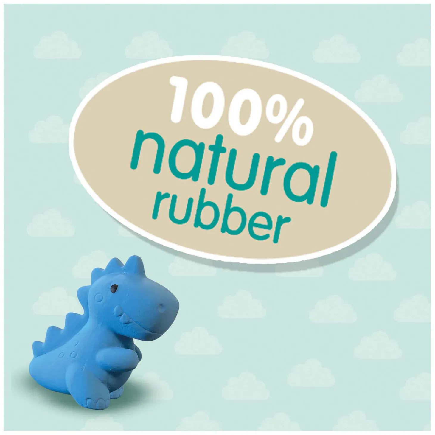 SES Bad T-rex - 100% Natuurlijk Rubber