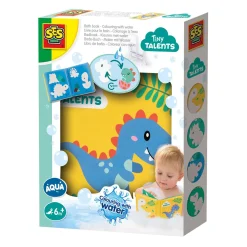 SES Badboek - Kleuren met Water Dino's