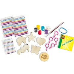 SES Diamond Painting - Houten Sleutelhangers