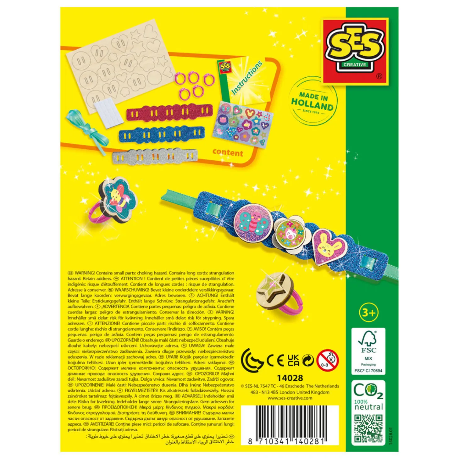 SES Easy Glitter Ringen en Armbanden