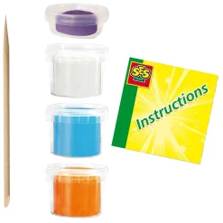 SES Fundo Klei - Wilde Dieren - 4 Kleipotjes