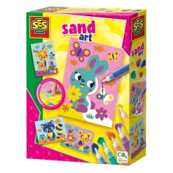 SES Gekleurde Zandkunst - Bosdieren