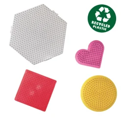 SES Green Beedz - Strijkkralen Legborden, 4st.