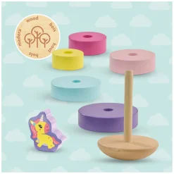 SES Houten Stapeltoren Eenhoorn