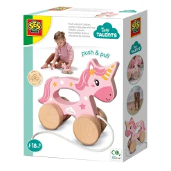 SES Houten Trekdier 2 in 1 - Eenhoorn