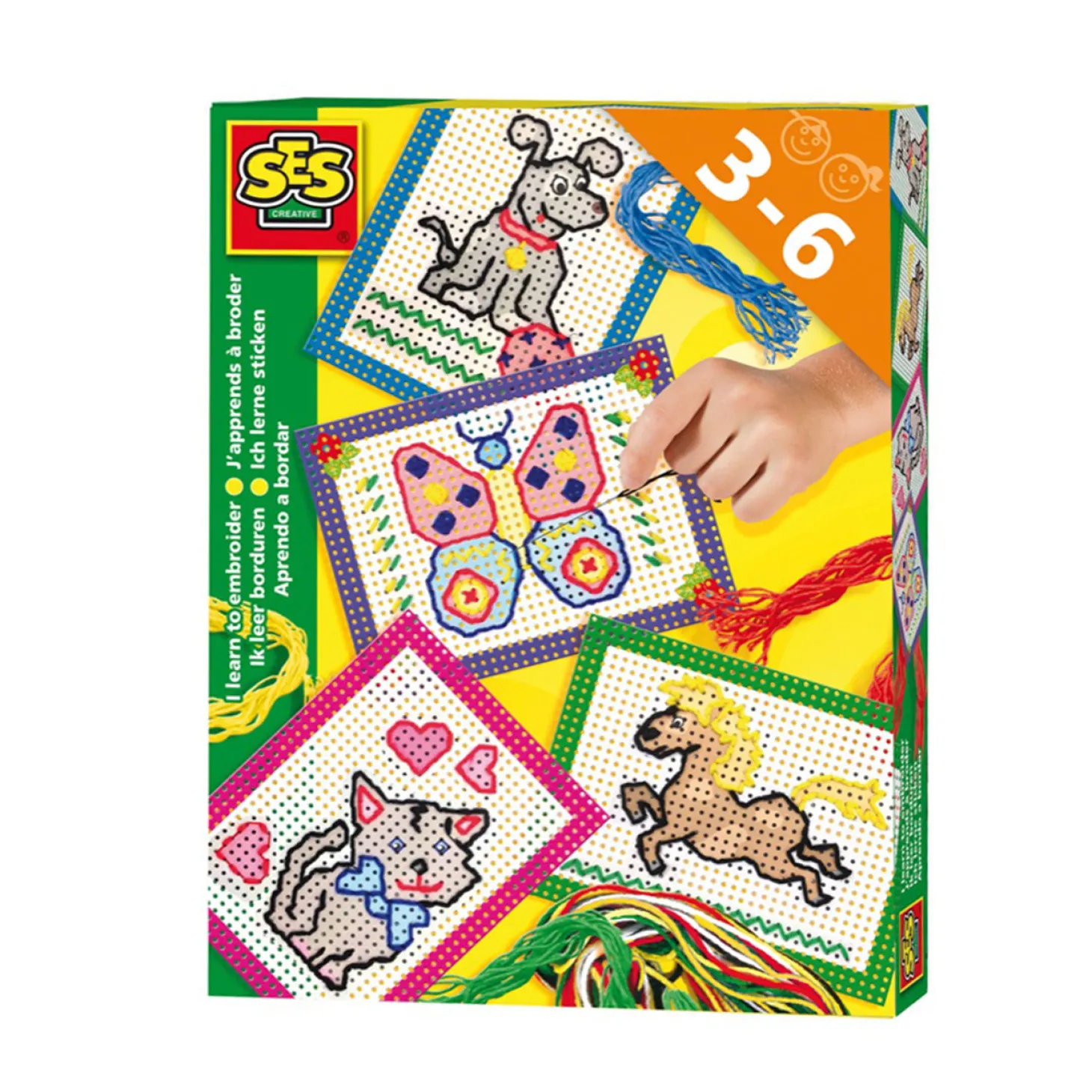 SES Ik Leer Borduren