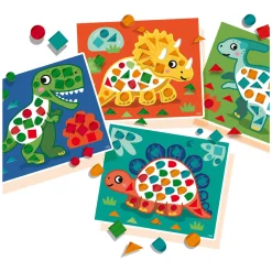 SES Ik Leer Dino's Mozaïeken