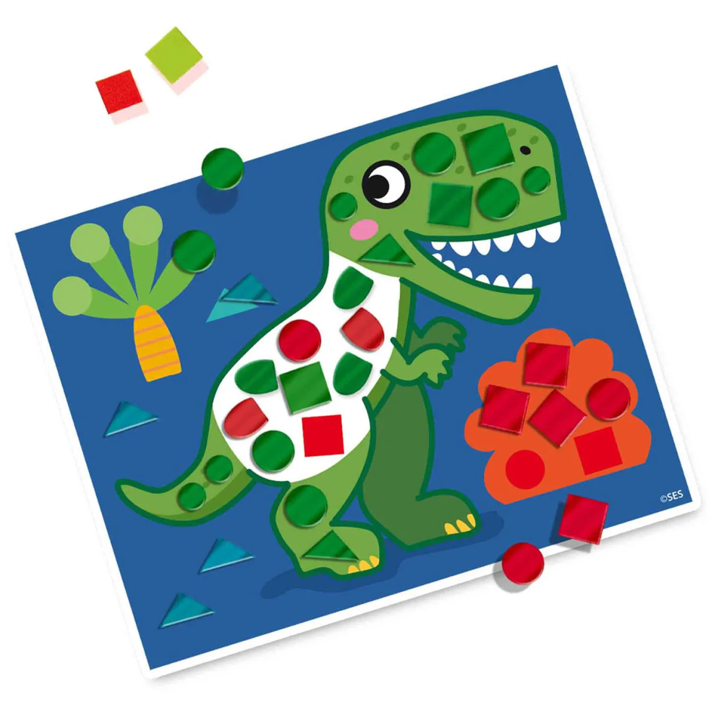 SES Ik Leer Dino's Mozaïeken