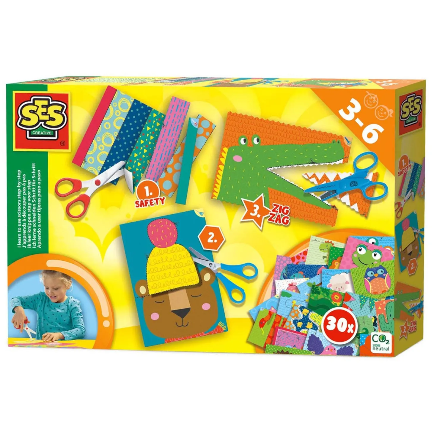 SES Ik Leer Knippen - Stap voor Stap