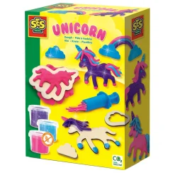 SES Klei - Unicorns Neon Glitter - 3 Kleipotjes