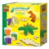 SES Klei Dinosaurus Houten Skeletten - 3 Kleipotjes