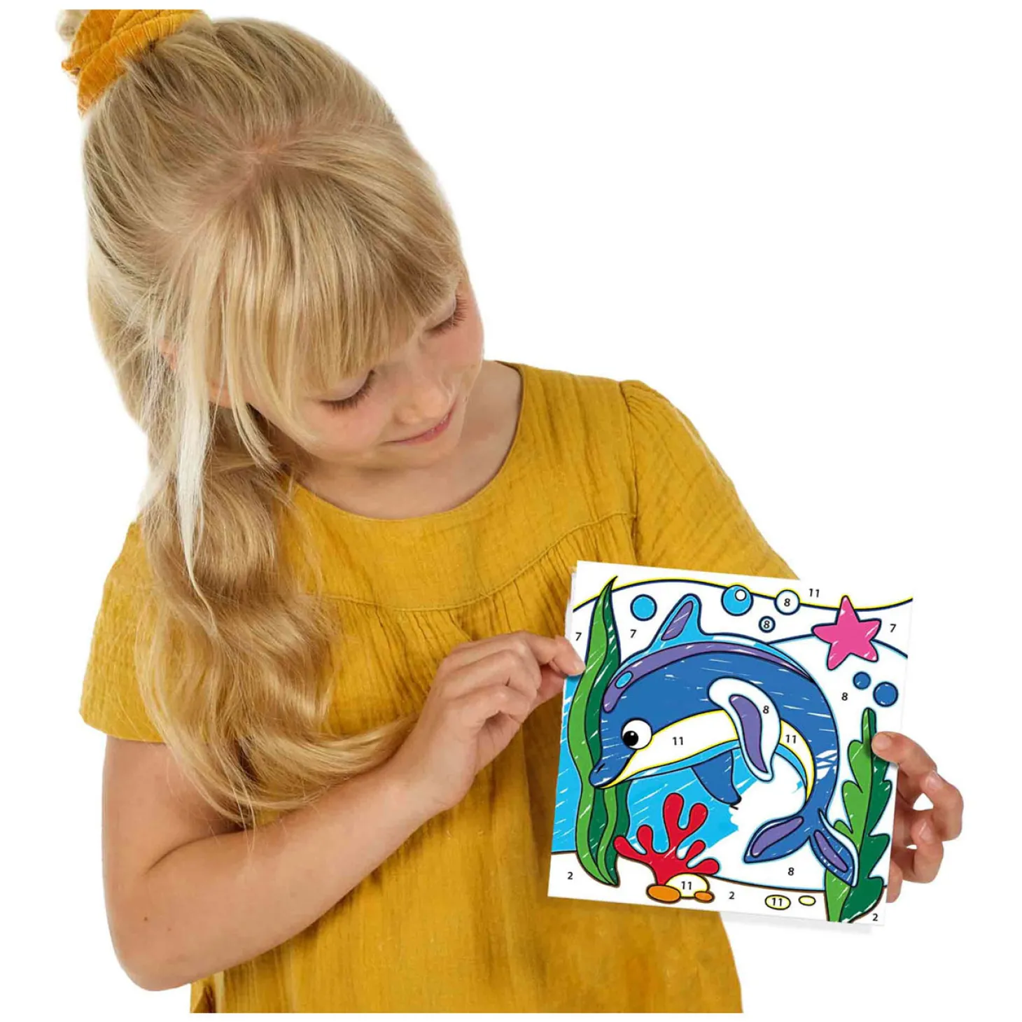 SES Kleuren op Nummers - Driehoek Grip Stiften