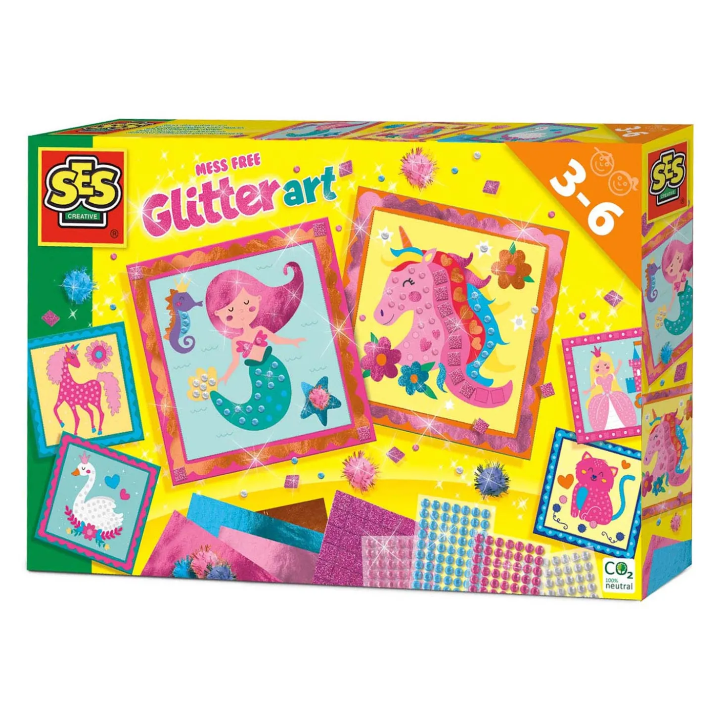 SES Knoeivrije Glitter Kunst