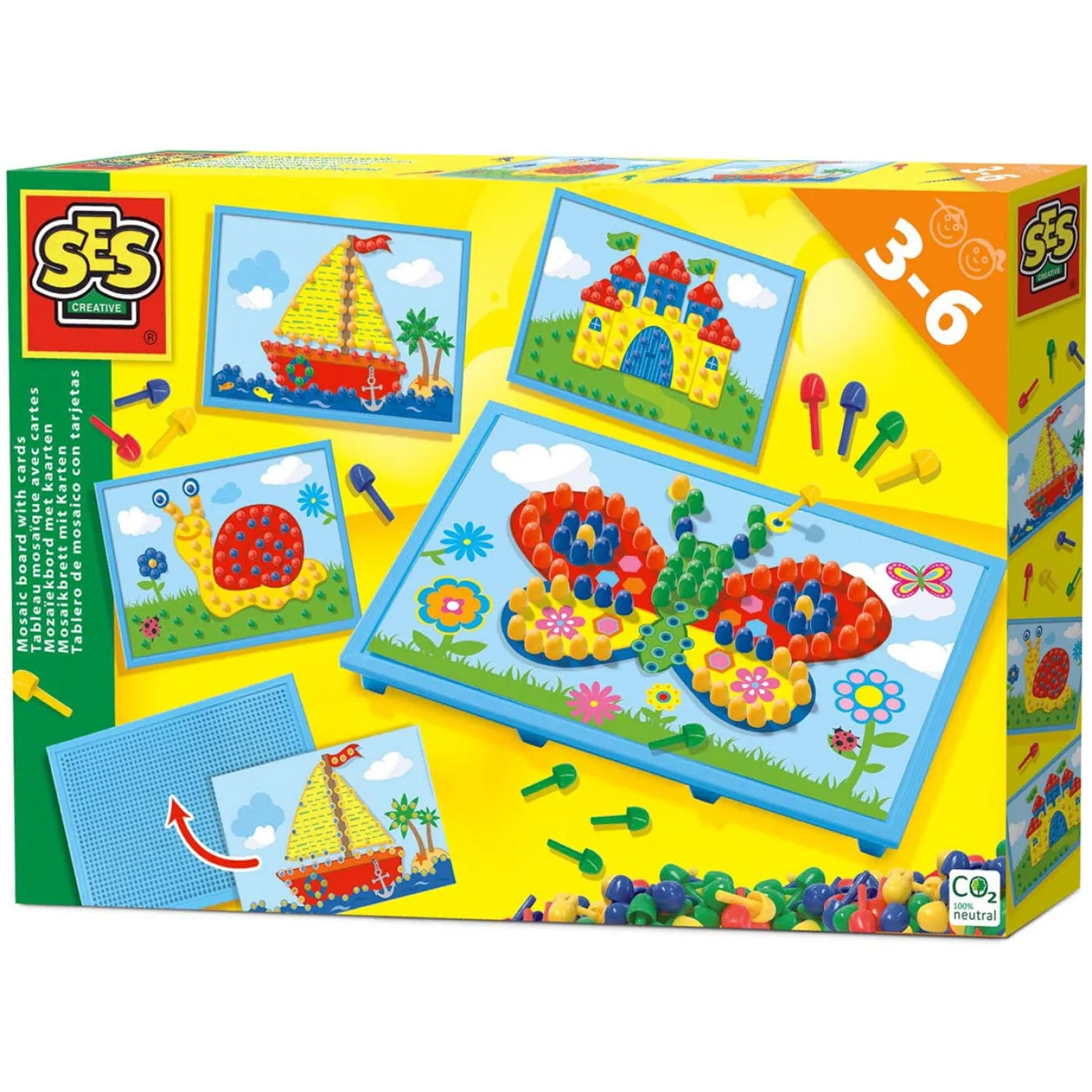 SES Mozaïekbord met Kaarten