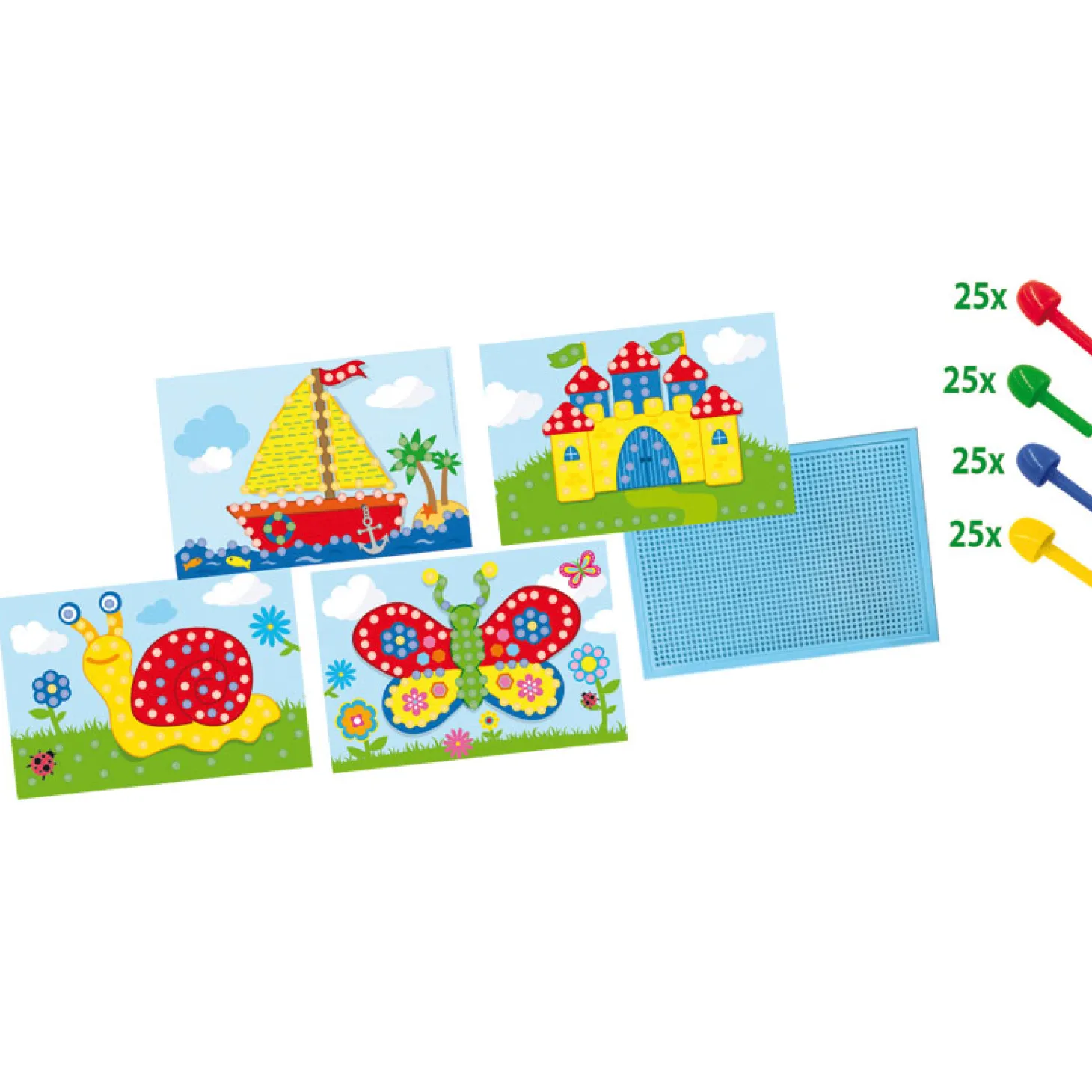 SES Mozaïekbord met Kaarten