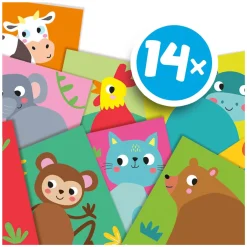 SES My First - Dierenstaarten Plakken