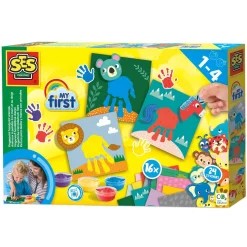 SES My First - Vingerverf Handafdruk Dieren