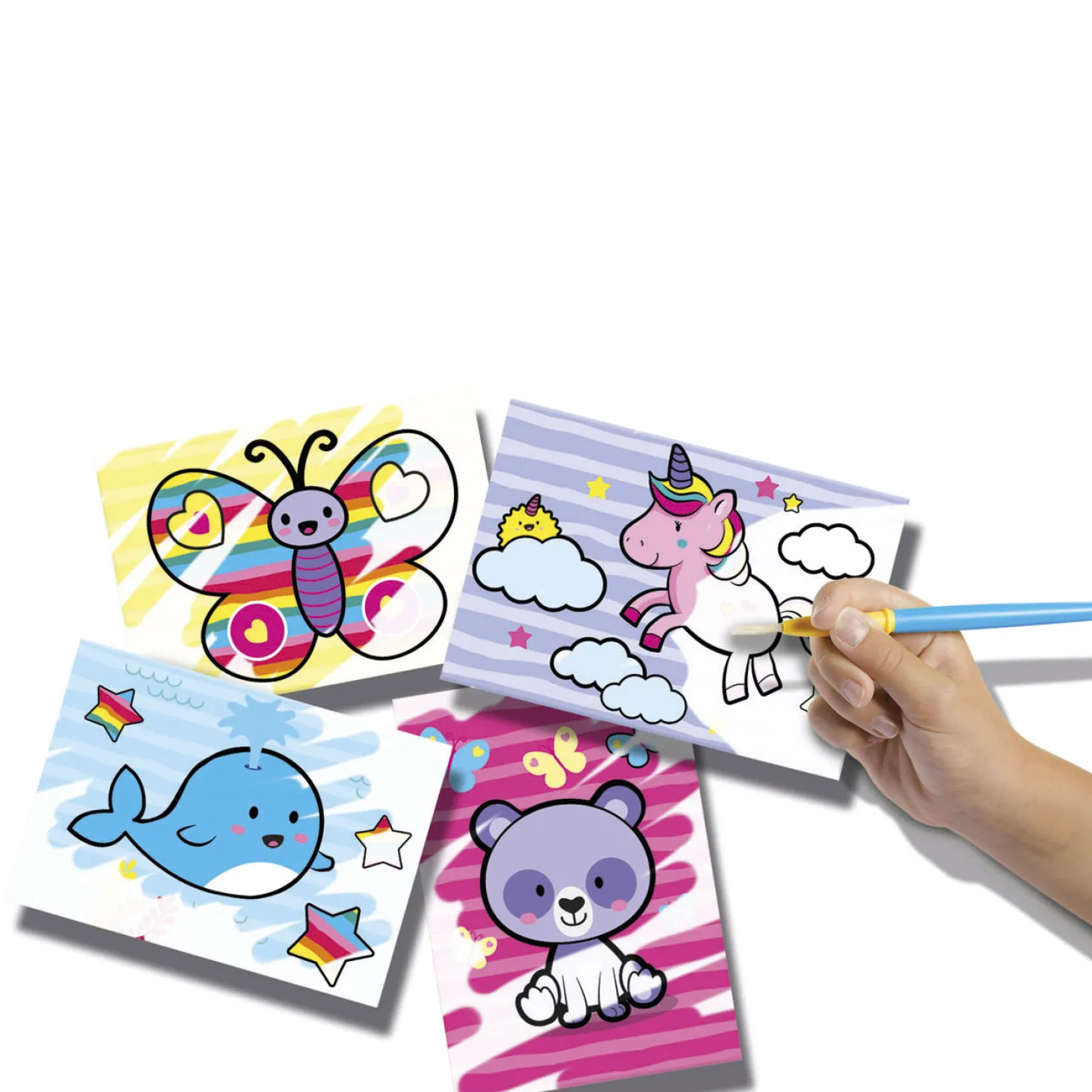 SES My First Kleuren met Water - Fantasie Dieren