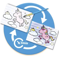 SES My First Kleuren met Water - Fantasie Dieren