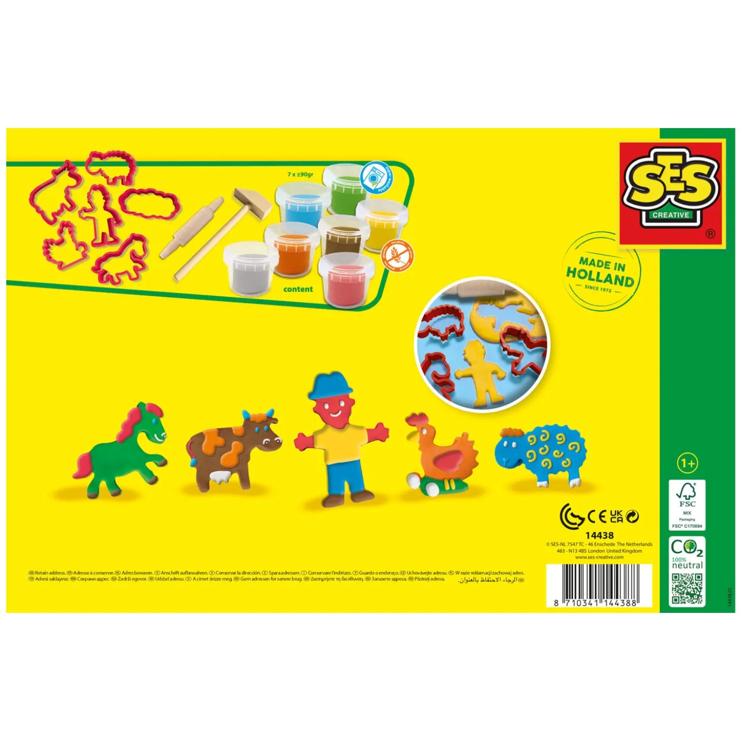 SES My First My First - Klei Mega Set Met Tools