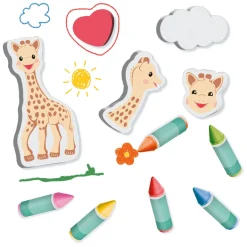 SES Sophie La Girafe Badkrijt met Vormen