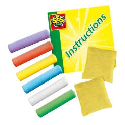 SES Stoepkrijt Spellen 5in1