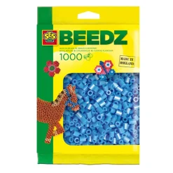 SES Strijkkralen - Blauw, 1000st.