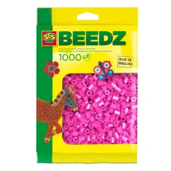 SES Strijkkralen - Neon Roze, 1000st.