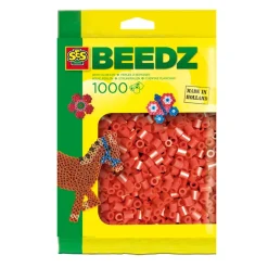 SES Strijkkralen - Rood, 1000st.