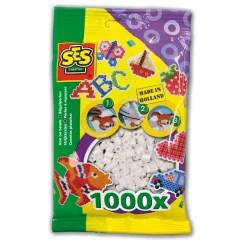 SES Strijkkralen - Wit, 1000st.