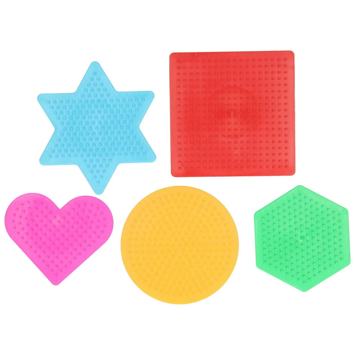 SES Strijkkralenbordjes, 5st.