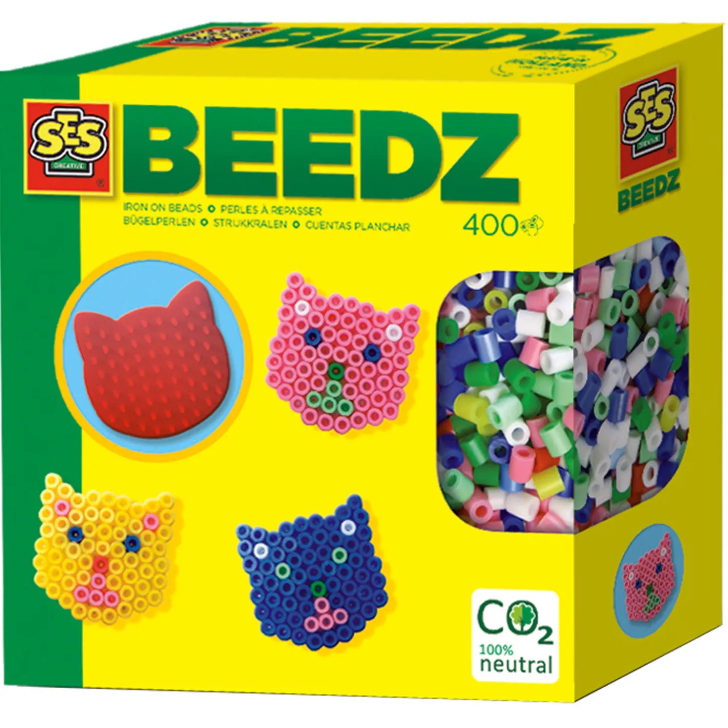 SES Strijkkralenset Katjes