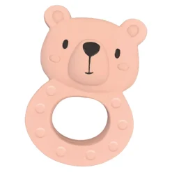SES Tiny Talents Bijtspeeltje Bo Beer - 100% Natuurrubber