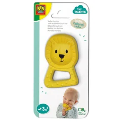 SES Tiny Talents Bijtspeeltje Lou Leeuw - 100% Natuurrubber