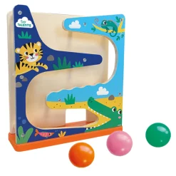 SES Tiny Talents Houten Ballenbaan Krokodil