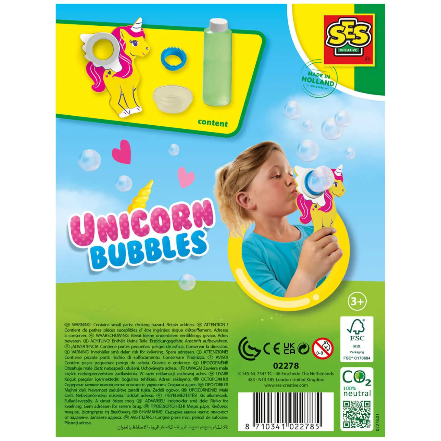 SES Unicorn Bubbles Bellenblaas