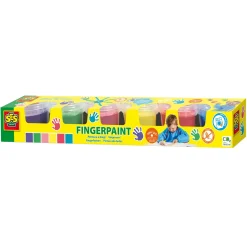 SES Vingerverf, 6 kleuren