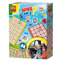 SES Wie ben ik? - Reisspel Raamsticker