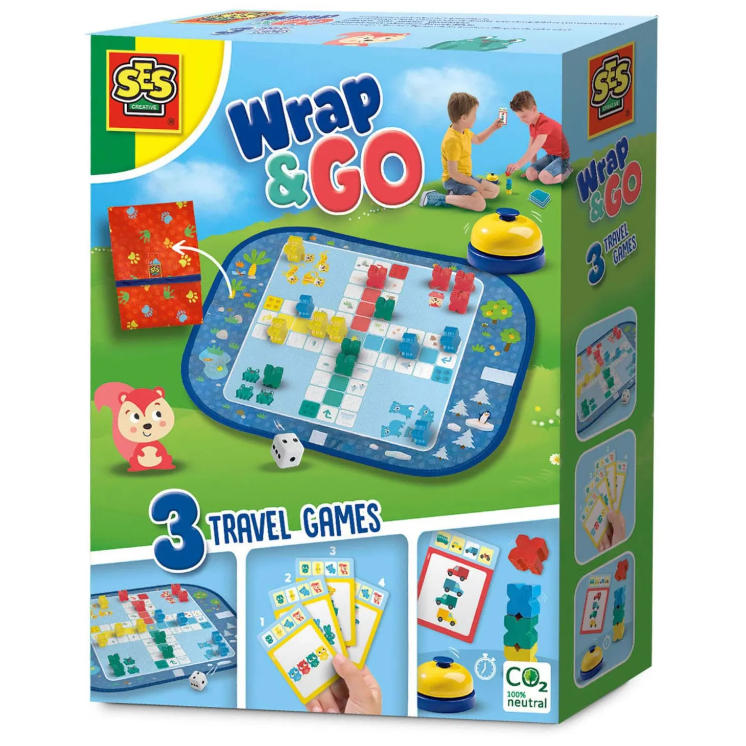 SES Wrap en Go Reisspellen, 3in1
