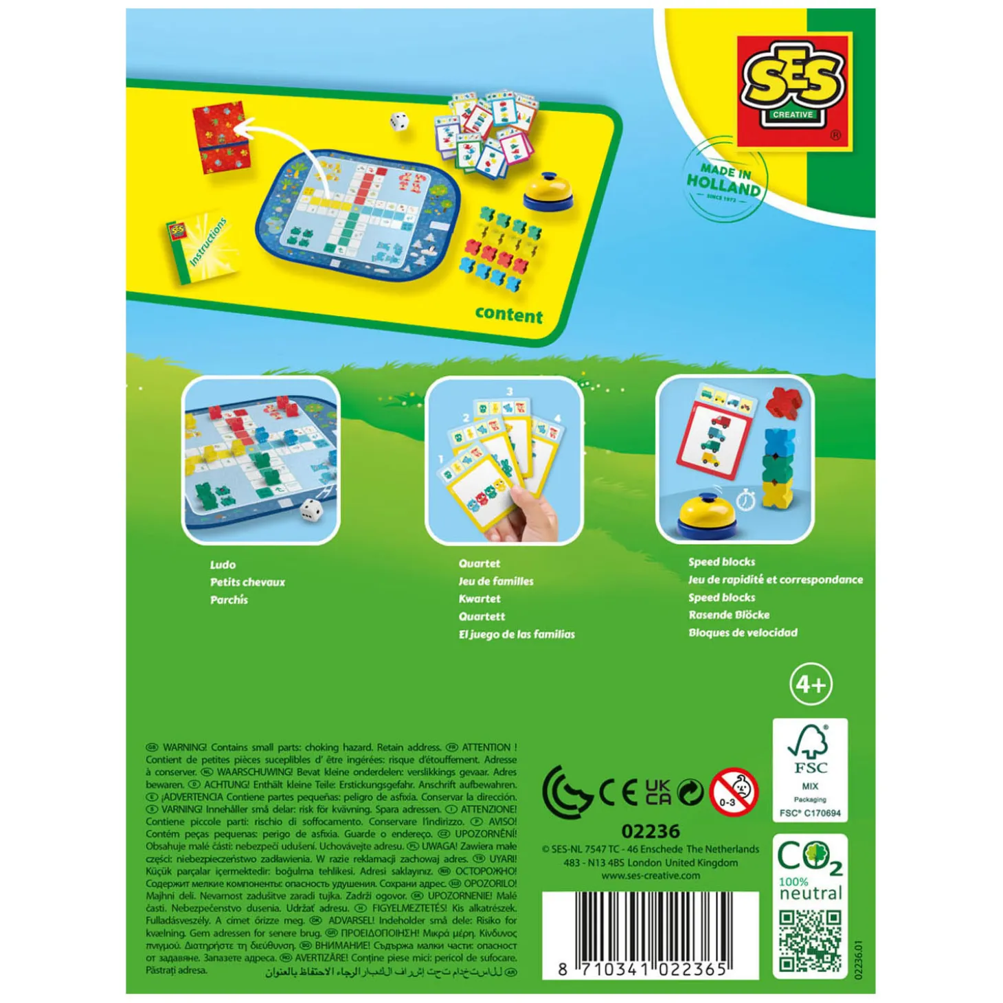 SES Wrap en Go Reisspellen, 3in1