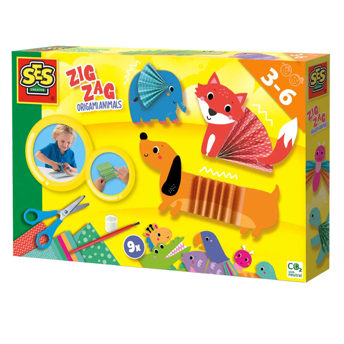 SES Zig Zag Origami Dieren