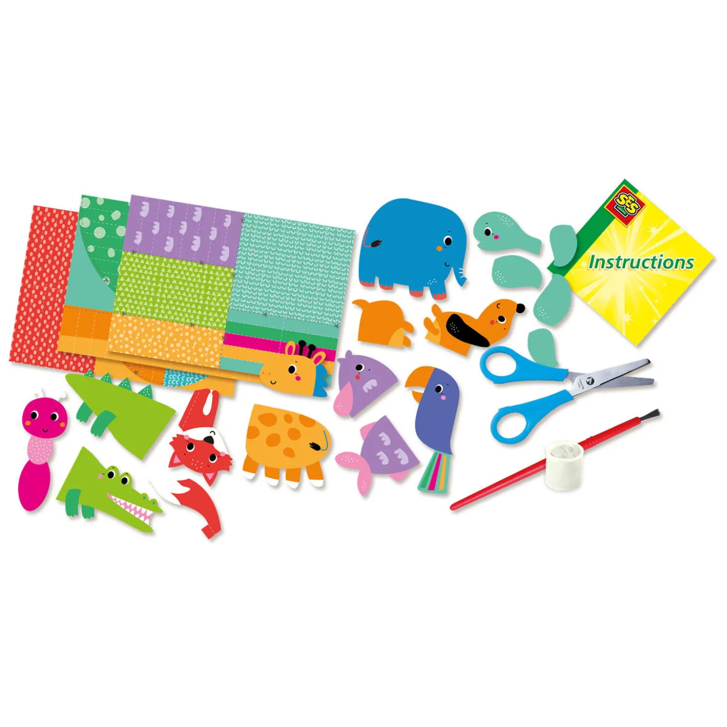 SES Zig Zag Origami Dieren