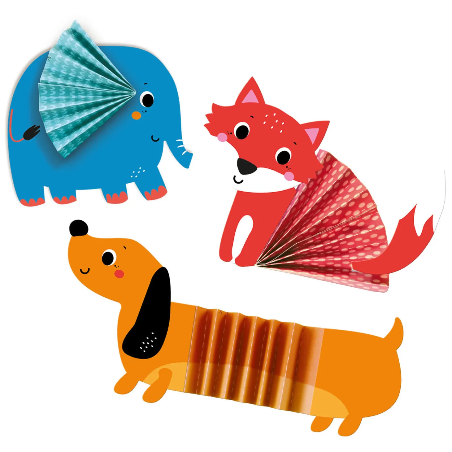 SES Zig Zag Origami Dieren